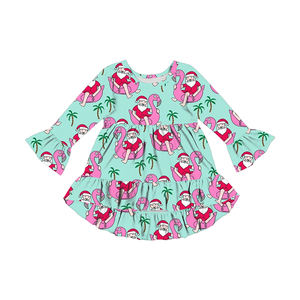 <span class=keywords><strong>Robe</strong></span> de noël <span class=keywords><strong>pour</strong></span> filles, nouveau style, tenue à carreaux <span class=keywords><strong>noire</strong></span> et rouge, manches cloches, vêtement d'hiver à volants, boutique, nouvelle collection - Product Image 4