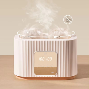 Hochwertige elektrische Milch heizung für Kleinkinder Profession elle Doppelflaschen-Heiz station <span class=keywords><strong>Baby</strong></span> flaschen wärmer von Herstellern - Product Image 5