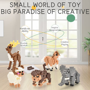 Offre Spéciale Enfant Jouets Éducatifs Perler Perles Artisanat Kits Pour Enfants 3D Animal Diy 5mm à <span class=keywords><strong>repasser</strong></span> Perles Jouets - Product Image 4