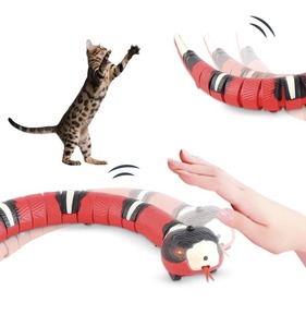 Interactive Smart Sensing <strong>Snake</strong> Tease <strong>Cats</strong> Funny Rechargeable Accessories Pet Dogs Play Automatic <strong>Cat</strong> <strong>Toys</strong> - Product Image 1