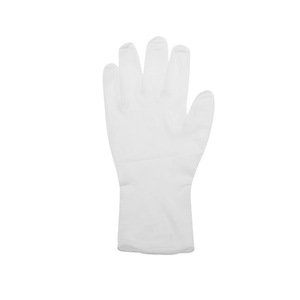 Along The Way Nitrile Disposable Gloves White <b>Powder</b> Free Non Sterile Full <b>Texture</b> For Factory Food Processing - Product Image 1