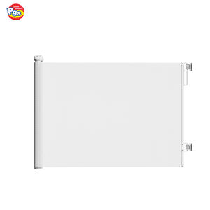 Puerta de Seguridad Retráctil para Bebés Prodigy SG027 con Malla de PVC y ABS, 140 cm de Ancho Extra, Segura para Mascotas en Interiores/Exteriores, para Seguridad en Múltiples Escenarios - Product Image 1