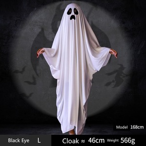 Disfraz de Fantasma para Niños de Halloween, Estilo Personaje de TV, Túnica Larga, Artículos Festivos de Carnaval con Capa, Trajes, Decoraciones para Fiestas, Accesorios - Product Image 5