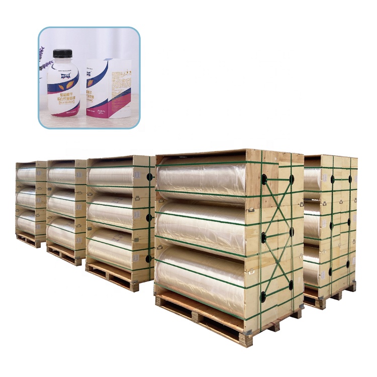 Premium Custom Print PETG Shrink Film for Beverage Packaging and Shrink Sleeve Label Printing Requirements