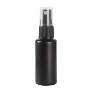 Botella de spray negra mate de 100 ml con pajita para viajes y uso general, libre de BPA - Product Image 2