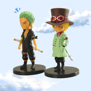 Set de 8 Figuras de <span class=keywords><strong>Anime</strong></span> Japonés, Muñecos de Dibujos Animados de Luffy, Aissa, Bo, Solona, Mei y Robin, Adornos de Juguete - Product Image 4