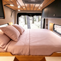 Matelas de luxe en mousse à mémoire de forme haute densité durable pour camping-car, soulagement de la pression, forme personnalisée, léger pour caravane et remorque de voyage