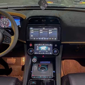 Bảng Điều Khiển AC Kỹ Thuật Số Cho F-PACE Jaguar 2016-2020 Máy Phát Thanh Tesla Màn Hình Đứng Cho Xe Hơi Máy Ghi Âm Đầu Âm Thanh Nổi Ô Tô Điện Tử - Product Image 4