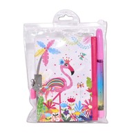 Ensemble de 6 articles pour filles : journal intime verrouillable avec stylo, règle, taille-crayon, journaux et cadeaux pour enfants de 6 à 8 ans