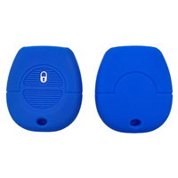 Funda Protectora de Silicona Multicolor para Llave de Nissan A32 A33, Carcasa Protectora para Llave de Control Remoto de 2 Botones