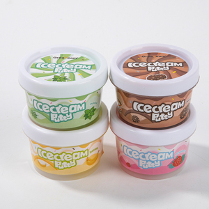 Candy Ice Cream Countless Silk Putty 4 Different Scented Mix Color Fluffy <b>Slime</b> Scented Diy <b>Slimes</b> Fidget Toy - Product Image 5