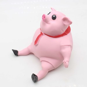 Juguete Educativo Antiestrés, Lindo Cerdo Rosa para Apretar, Juguete Sensorial de Descompresión, Cerdo para Apretar - Product Image 4