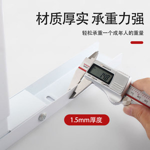 Soporte para horno microondas, soporte extensible de acero al carbono blanco para montaje en pared, accesorios de cocina - Product Image 4