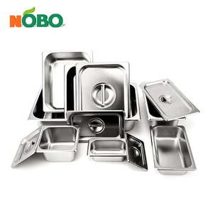 Gastronomiebedarf Bain-Marie Warmhaltebehälter aus Edelstahl für Buffet und Catering - Product Image 3