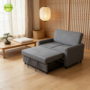 Canapé-<span class=keywords><strong>lit</strong></span> <span class=keywords><strong>2</strong></span> <span class=keywords><strong>places</strong></span> <span class=keywords><strong>en</strong></span> tissu au design moderne, facile à assembler pour appartement - Product Image 4