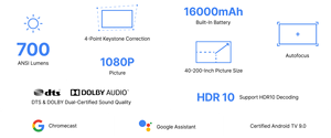 [Recherche d'agent] Projecteur <span class=keywords><strong>Formovie</strong></span> <span class=keywords><strong>Dice</strong></span> le plus avantageux, application mondiale, Android intelligent, prise en charge 4K, 1080P Full HD, mini projecteur portable - Product Image 4