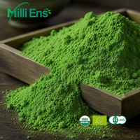 Poudre de thé vert Matcha biologique USDA NOP de qualité cérémoniale, origine Uji japonaise, boisson saine, étiquette privée, boîte en fer blanc personnalisée, en vrac