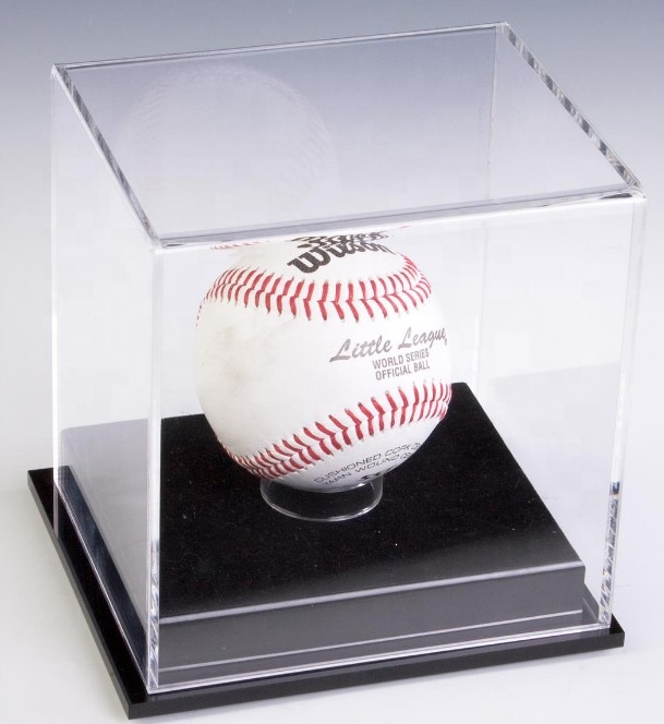 Support Acrylique Pour Balles - Baseball, Softball, Tennis - Présentoir Transparent