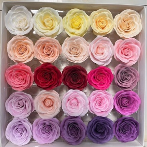 Savon parfumé à la rose pour la fête des mères, bouquet de fleurs artificielles, cadeau avec design de fleurs éternelles, décoration de fête DIY - Product Image 1