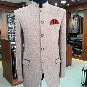 Wedding Indo Western Sherwani For Groom Wholesaler Manufacturer In India Surat High Quality Fabric Latest Designs Prince Suit