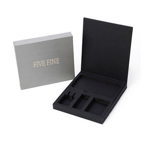 Scatole di Cartone Nero Personalizzate per Abiti Taglie Forti, Confezioni di Lusso in Carta per Abiti Casual da <span class=keywords><strong>Donna</strong></span> - Product Image 2