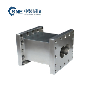 Barril de doble tornillo paralelo para extrusora de alimentos Extrusora de alimentos de inflado Barril de doble rotación - Product Image 1