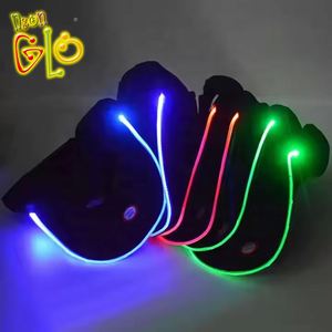 Custom Adjustable Neon Cotton Light up Baseball Cap for Halloween Christmas Wedding Concerts Night Running Sport Events Led <b>Hat</b> - Product Image 4