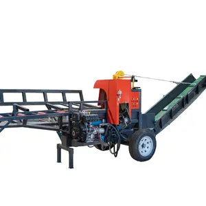 Automatic Firewcar Armrest Latch Coverer Faudiood Processor Log Splitter Hydraulic Firewood Processor Wood Processor Electric DW