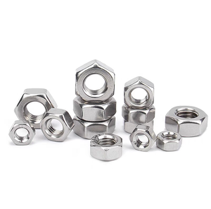 Hex Mứt hạt 304 A2 không gỉ M3 M4 M5 M6 M8 M10 M12 M14 M16 x 1.75 khổng lồ Hex NUT - Product Image 2