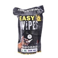 Lingettes industrielles multi-usages résistantes à double face pour usage intensif