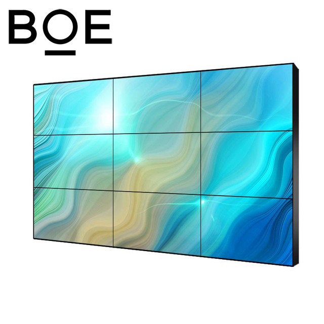 BOE Indoor Interactive Video Wall 2x2/3x3 Splicing Screen with Text & Graphics Display 1 Year Warranty Direct OEM Supplier