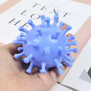 New Arrival TPR Novelty Simulation Premium Virus Flour Stress Ball Stress Stretch Relief Decompression Toys for Kids Boy Girl - Product Image 3