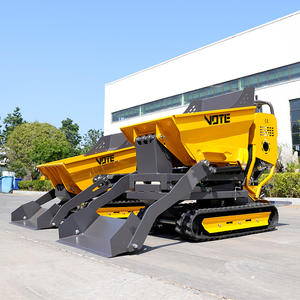 Harga grosir Mini dilacak Dumper CE EURO 5 pertanian 500kg hidrolik beban sendiri dan membongkar Diesel kecil Crawler Dump <span class=keywords><strong>Truck</strong></span> - Product Image 2