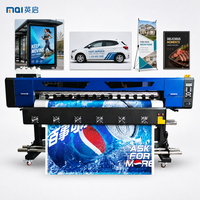 Imprimante éco-solvant monotête 1,8 m avec tête d'impression XP600 I3200 et carte Hoson ou Sunyung pour impression de bannières, vinyle automobile et toile