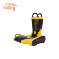 Costume résistant pièce sécurité utilisé ordre prix combat forêt pompe travailleurs feu rayonnement résistant costume chaussures de feu