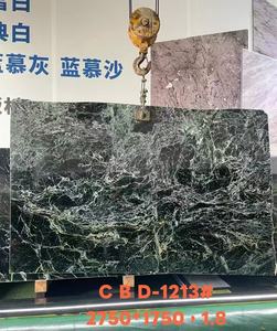Design moderno Verde Alpi Scuro lastra di marmo Verde lucido <span class=keywords><strong>Marmi</strong></span> Verde Alpi pietra naturale per la costruzione di grandi dimensioni piano da banco - Product Image 5
