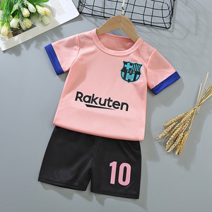 Children's Football Uniform <strong>Boys</strong> and <strong>Girls</strong> Summer Jersey 0-10 Years Old <strong>Short</strong>-sleeved <strong>Shorts</strong> Quick-drying Mesh Breathable Suit - Product Image 6