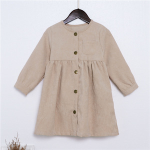 Inverno velluto a coste natale autunno popolare ragazza <span class=keywords><strong>vestito</strong></span> bambini vestiti a maniche lunghe neonata abiti in velluto a coste - Product Image 4