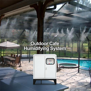 ระบบพ่นละออง<span class=keywords><strong>น้ำ</strong></span>แรงดันสูงอัจฉริยะแบบกำหนดเองได้ สำหรับระบบเพิ่มความชื้นในร้านกาแฟกลางแจ้ง พร้อมบริการสนับสนุนด้านเทคนิค - Product Image 1