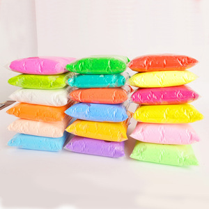 Kit de pâte à modeler à séchage à l'air libre 100g - Pâte à modeler super légère 12 couleurs Jouet pour enfants Cadeau - Product Image 3
