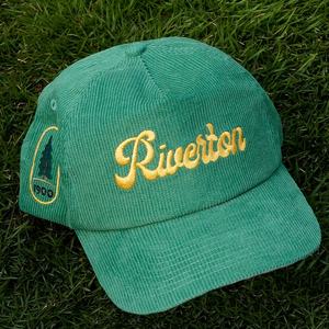 Casquettes Snapback personnalisées avec logo brodé, 5 panneaux, en velours côtelé, non structurées - Product Image 2