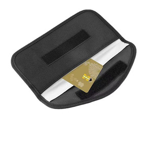 Portefeuille en nylon de luxe personnalisé Sac Faraday pour clé de voiture et bloqueur de signal de téléphone portable (WIFI/<span class=keywords><strong>GSM</strong></span>/LTE/NFC/RFID) - Product Image 3