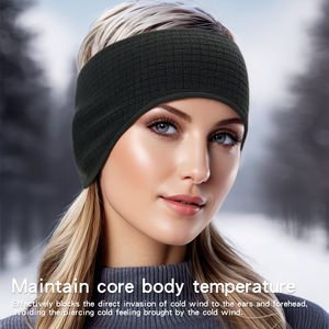 Coupe-vent en gros hommes <span class=keywords><strong>cache</strong></span>-oreilles sport automne hiver mode sport bandeau pour <span class=keywords><strong>femme</strong></span> course <span class=keywords><strong>polaire</strong></span> Ski avec couvre-oreilles - Product Image 2