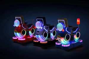 Coche de carreras infantil a batería con monedas, tipo columpio, para entretenimiento, venta al por mayor - Product Image 4