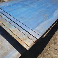 Plaque en acier au carbone métallique de haute résistance, épaisseur de 25 mm à 200 mm, laminée à chaud, certifiée ASTM/DIN/JIS, avec service de pliage