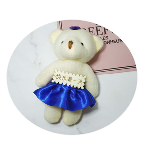 Phim hoạt hình bó hoa nhân vật thương hiệu một mảnh gấu búp bê hoa túi hoa ngắn nhồi bông Đồ chơi Mặt dây chuyền bán buôn - Product Image 5