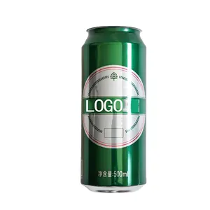 250ml 330ml 500ml Beer Aluminum Cans Custom Beer Carbonated Drink Aluminum Cans