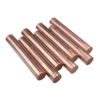 99.9999% barre ronde en cuivre de haute qualité 1KG par pièce