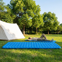 Matelas de tente portable pour le camping – Nouveau matelas gonflable fin, durable et imperméable pour l'extérieur et la randonnée