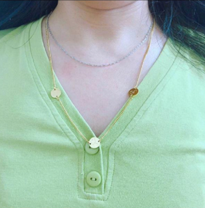 Inspirar joyería Collar de felicidad Paciencia Gratitud Collar de confianza Sabr Shukr Tawakkul collar Joyería islámica para Eid - Product Image 3